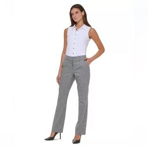 Tommy Hilfiger Glen plaid Sutton bootleg Women’s trousers